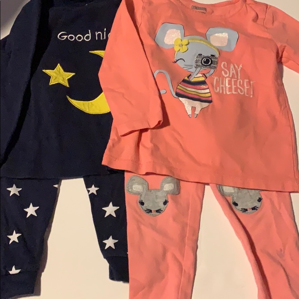 12-18m PJ’s Gymboree & Family Feeling